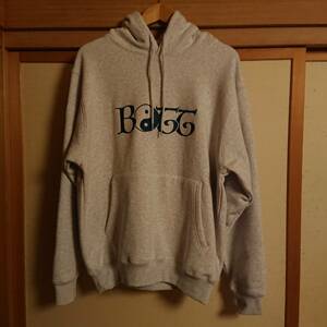 新品 BOTT 2Y HOODIE L ボット パーカー グレー ロゴ ASH TTT Supreme blackeyepatch