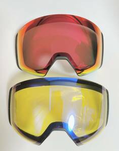 SMITH スミス 4D マグ ゴーグル スペアレンズ 4D MAG GOGGLE LENS CHROMAPOP クロマポップ EVERDAY RED MIRROR + YELLOW FLASH