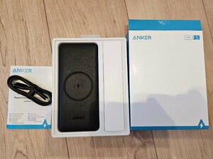 Anker PowerCore III 10000 Wireless (ワイヤレス充電機能搭載 10000mAh 大容量 モバイルバッテリー) 【ワイヤレス出力 10W 