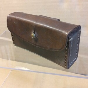  珍品！ 日本軍 南部十四年式 拳銃用弾入れ 弾薬蓋　検：日本海軍 日本陸軍 九四式拳銃　弾丸入れ 鉄兜 航空隊