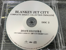 38【非売品】稀少品Blankey Jet City - Complete Single Collection「 Singles 」2013年3月27日発売 2CD _画像3