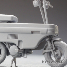 1/35　オリジナル３Dプリント　モトコンポ　３Dレジン製フルキット　（１台分）_画像6