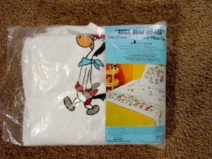 早撃ちマック　ハンナバーベラ　Quick　Draw　McGraw　フィットシーツ　激レア柄　新品！