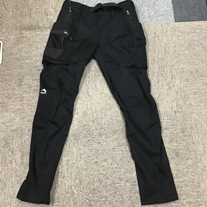 FieldCore カーゴパンツ　パンツ アウトドア ボトムス　BLACK【中古】