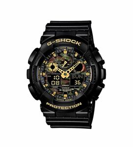 カシオ CASIO G-SHOCK ジーショック GA-100CF-1A9JF [Camouflage Dial Series]新品未使用