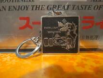 昭和レトロ★日本製★80年代 当時物 旧車 A LICENSE JAPAN サーキット F1 ライセンス キーホルダー★自動車 カーレース フォーミュラ1 _画像2