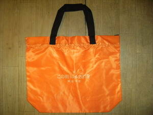  rare thing * unused * idol * that street 2019 year TOUR Tour concert Moritaka Chisato tote bag handbag bag case orange *