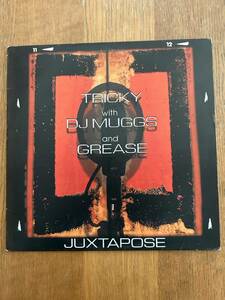 LP盤 TRICKY with DJMUGGS and GREASE JUXTAPOSE 1999年盤 UK盤 ISLAND オリジナル ジャケ破損有 盤程度良好 CLUB DANCE ELECTRONIC HOUSE 