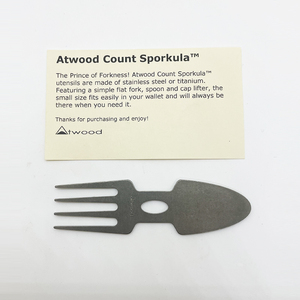 Peter Atwood Count Sporkula チタン / TAD GEAR タクティカル サバイバル 防災 EDCツール maratac マラタック