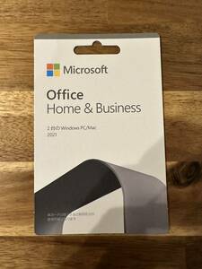 正規品・未使用品 Microsoft Office Home & Business 2021(最新 永続版)|カード版|Windows11、10/mac対応|PC2台