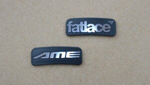 Fatlace STANCE USDM JDM Illest TOKYO AME ホイールエンブレム 「AME」「Fatlace」各1枚　ステッカー