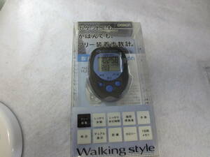 【60296】OMRON オムロン HJ-113-K 歩数計 Walking Style 万歩計 ヘルスカウンタ