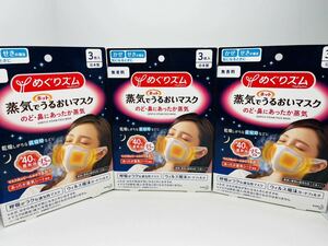 めぐりズム 蒸気でホットうるおいマスク のど 鼻 無香料