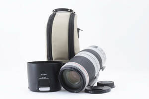 ★外観美品　動作品★ canon キャノン EF100-400mm F4.5-5.6L IS II USM ポーチ・フード・FRキャップ付 #230009