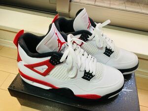 NIKE AIR JORDAN 4 RETRO ナイキ エア ジョーダン 4 レトロ レッドセメント10.5インチ（28.5センチ）