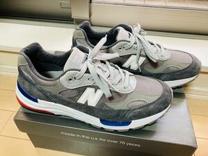 ニューバランスNEW BALANCE M992AG 国内BILLY'S ENT/NEW BALANCE公式限定モデル　 10.5インチ（28.5センチ）