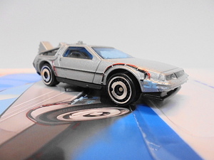 ルース品 Hotwheels バックトゥザフューチャー タイムマシーン デロリアン BTTF ミニカー ホットウィール