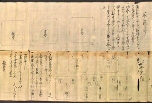 三巻三麺之次第 他 2紙 料理 献立 写本 秘伝 秘書 口伝 心得 和本 古文書