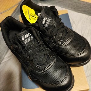 アシックス安全靴 / 型番CP201 [ BLACK/BLACK] 21.5cm