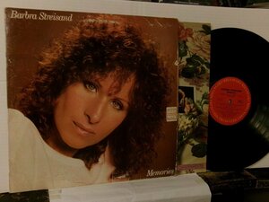 ▲LP BARBRA STREISAND バーブラ・ストライザンド / MEMORIES メモリーズ 輸入盤 CBS TC37678 「追憶」◇r51202