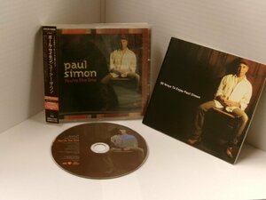 ▲CD PAUL SIMON ポール・サイモン / YOU ARE THE ONE 帯付 ワーナー WPCR-10809◇r51215