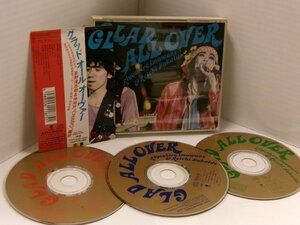 ▲3CD 忌野清志郎＆仲井戸麗一 / GRAD ALL OVER グラッド・オール・オーヴァー 帯付 東芝 TOCT-8658/8660◇r51223