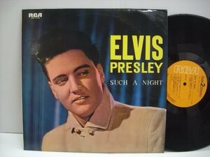 [LP] ELVIS PRESLEY エルヴィス・プレスリー / SUCH A NIGHT キッスにしびれた 国内盤 日本ビクター株式会社 SHP 5145 ◇51129