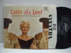 [LP] PEGGY LEE ペギー・リー / LATIN ALA LEE! ラテン・アラ・リー！ UK再発盤 CAPITOL EMS 1304 ◇51203