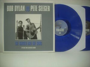 ■ 2LP 　BOB DYLAN vs PETE SEEGER / THE SINGER AND THE SONG ボブ・ディラン ピート・シーガー US盤 NOT NOW MUSIC NOT2LP194 ◇r51205