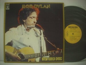 ■ LP 　BOB DYLAN ボブ・ディラン / NEW GOLD DISC ニュー・ゴールド・ディスク US盤 CBS SONY SOPO 59 ◇r51205