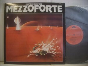 ● LP メゾフォルテ / ガーデン・パーティー MEZZOFORTE SURPRISE SURPRISE 1982年 28MM 0275 ◇r51208