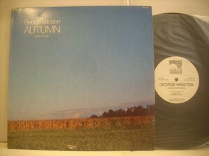 ● 輸入USA盤 LP GEORGE WINSTON / AUTUMN PIANO SOLOS ジョージ・ウィンストン オータム ピアノソロ 1980年 WH-1012 ◇r51211