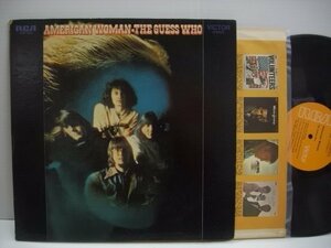 [ ダブルジャケットLP] GUESS WHO ゲス・フー / AMERICAN WOMAN アメリカン・ウーマン US盤 RCA LSP-4266 ◇51211