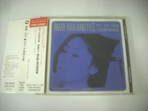 ■ 帯付CD 中本マリ・鈴木勲＆渡辺香津美 / マリ・ナカモト III スリー・ブラインド・マイス THREE BLIND MICE TBM-CD 1856 ◇r51212