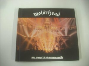 ■ ハードカバー仕様2CD MOTORHEAD モーターヘッド / NO SLEEP 'TIL HAMMERSMITH ノー・スリープ・ティル EU盤 BMG BMGCAT476CD ◇r51212