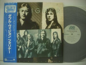 ■ 帯付 LP 　フォリナー / ダブル・ヴィジョン FOREIGNER DOUBLE VISION 1978年 P-6386A ◇r51214