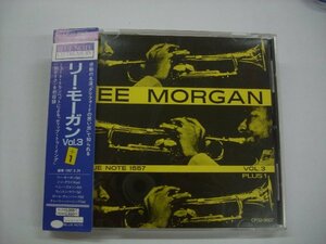 [帯付CD] LEE MORGAN リー・モーガン / VOLUME 3 PLUS 1 国内盤 東芝EMI株式会社 CP32 9507 ◇r51215