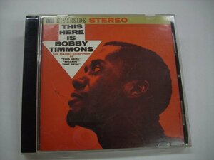 [CD] BOBBY TIMMONS ボビー・ティモンズ / THIS HERE ディス・ヒア 国内盤 ビクターエンタテインメント VICJ-2216 ◇r51215