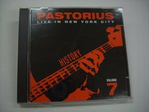 [CD] JACO PASTORIUS ジャコ・パストリアス / LIVE IN NEW YORK CITY VOLUME 7 US盤 BIG WORLD BW1007 HIRAM BULLOCK ◇r51215