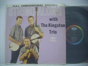 ■ 輸入USA盤 LP 　THE KINGSTON TRIO / STRING ALONG ザ・キングストン・トリオ フォーク 1960年 CAPITOL ST 1407 ◇r51218