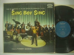 ■ LP 　TOMMY SANDS トミー・サンズ / SING BOY SING シング・ボーイ・シング US盤 CAPITOL T929 ◇r51219