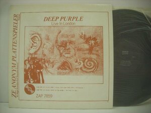 ■ 輸入盤 LP 　DEEP PURPLE / LIVE IN LONDON ディープ・パープル ライブ・イン・ロンドン ZAP 7859 ◇r51221