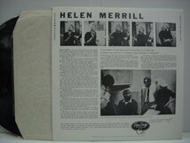 [LP] ヘレン・メリル・ウィズ・クリフォード・ブラウン HELEN MERRILL 国内盤 日本フォノグラム 195J-7 MONO ◇r51220_画像2