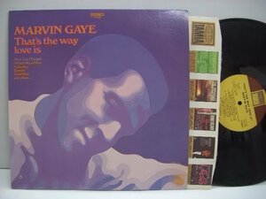 [中古USA盤 LP] MARVIN GAYE / THAT'S THE WAY LOVE IS マーヴィン・ゲイ 恋とはこんなもの 1970年 TS 299 ◇r51224