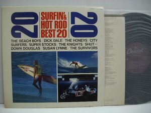 [LP] V.A. / SURFIN' & HOT ROD BEST 20 サーフィン＆ホット・ロッド・ベスト20 国内盤 東芝EMI株式会社 EAS-91028 ◇51229