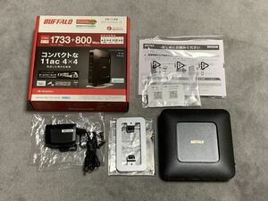 BUFFALO 無線 LAN ルーター バッファロー WSR-2533DHP-CB 黒 Wi-Fi 無線LAN親機