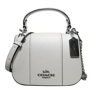 コーチ ショルダーバッグ COACH グリッタークロスグレインレザー ライサ トップ ハンドル 2WAY CM191 SV/HA アウトレット レディース 