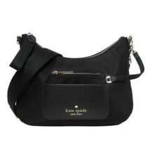 ケイトスペード ショルダーバッグ kate spade ナイロン チェルシー クロスボディ ミニポーチ付き KC528 001(ブラック) レディース _画像1