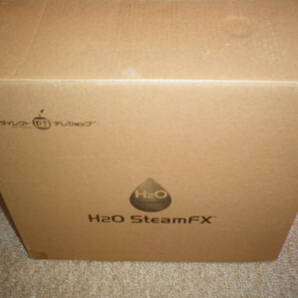 未使用品 H2O SteamFX ハンディスチーマー テレビでおなじみ スチームクリーナー 高圧洗浄 洗車 掃除 替えモップ付き 80サイズ発送可能の画像1