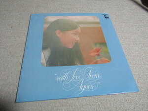 アグネス・チャン/WITH LOVE FROM AGNES 香港盤LP